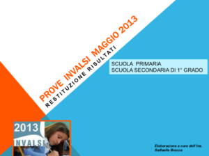 Invalsi 2013