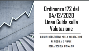 Ordinanza 172 Valutazione Scuola Primaria