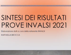 Sintesi Risultati Invalsi 2021