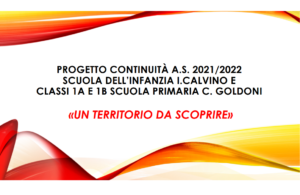 Continuità Goldoni Continuità Goldoni